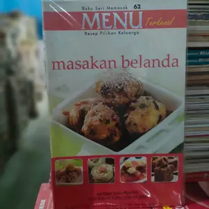 Buku seri Memasak Menu Terkenal Resep Pilihan Keluarga masakan Belanda Mudah dan Praktis Dilengkapi Foto step by step