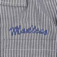 Gambar Madless | Kemeja Lengan Pendek Stripe Boxy | Crop | Stripe BW - M dari Madlesswear_NEW Kab. Tangerang 2 Tokopedia