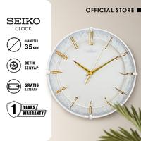 Gambar Jam Dinding Seiko Analog QXA811C 35 cm Beige Dial Detik Senyap Original dari SEIKO Clocks Kota Administrasi Jakarta Barat 1 Tokopedia