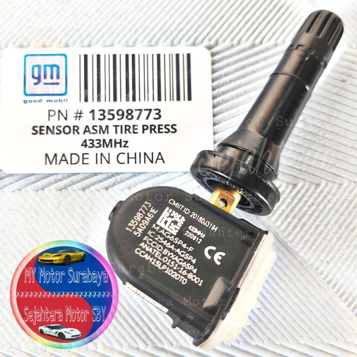 Gambar Sensor Tekanan Ban TPMS Chevrolet Captiva Trax Colorado Trail Blazer dari Sejahtera Motor SBY Kota Surabaya Tokopedia