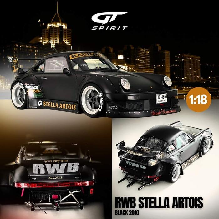 【GT SPIRIT】1/18 964 RWB StellaArtois2010 Jual GT SPIRIT, PORSCHE 911 964 RWB STELLA ARTOIS 2010 (Harga DP
