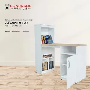 Meja Belajar Meja kantor Meja tulis 120 Meja Murah Meja putih