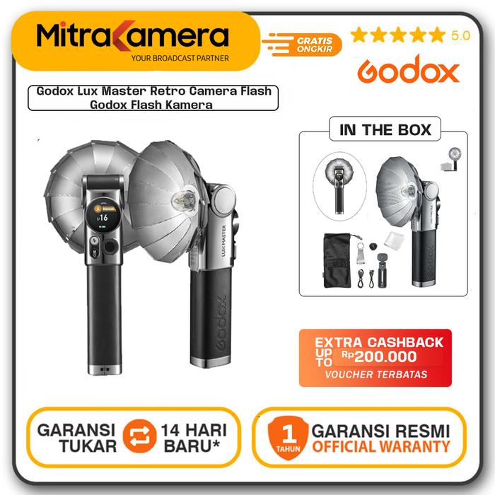 Gambar Godox Lux Master Retro Camera Flash Godox Flash Kamera dari Mitrakamera Kota Administrasi Jakarta Selatan Tokopedia