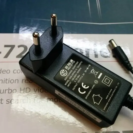 ADAPTOR CCTV 12V 2A ADAPTOR DVR HIKVISION ORIGINAL 12V 2A