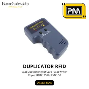Alat Duplikator ID Card / Alat Writer Copier RFID 125Khz EM4100 / HID Pemuda Merdeka