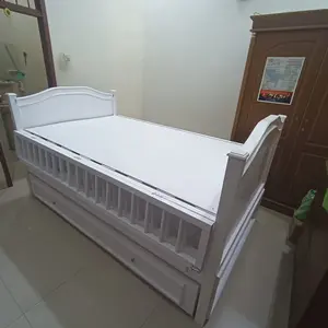 tempat tdur Sorong anak kayu jati Landa ukran 160x200x180