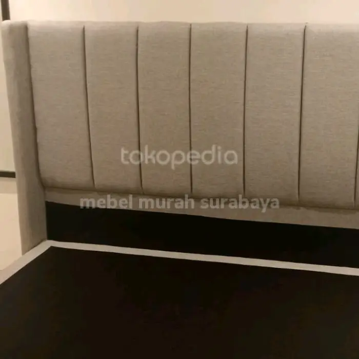 Divan dan Sandaran Custom Kain Kanvas (Daphnie) Pesanan Khusus 2