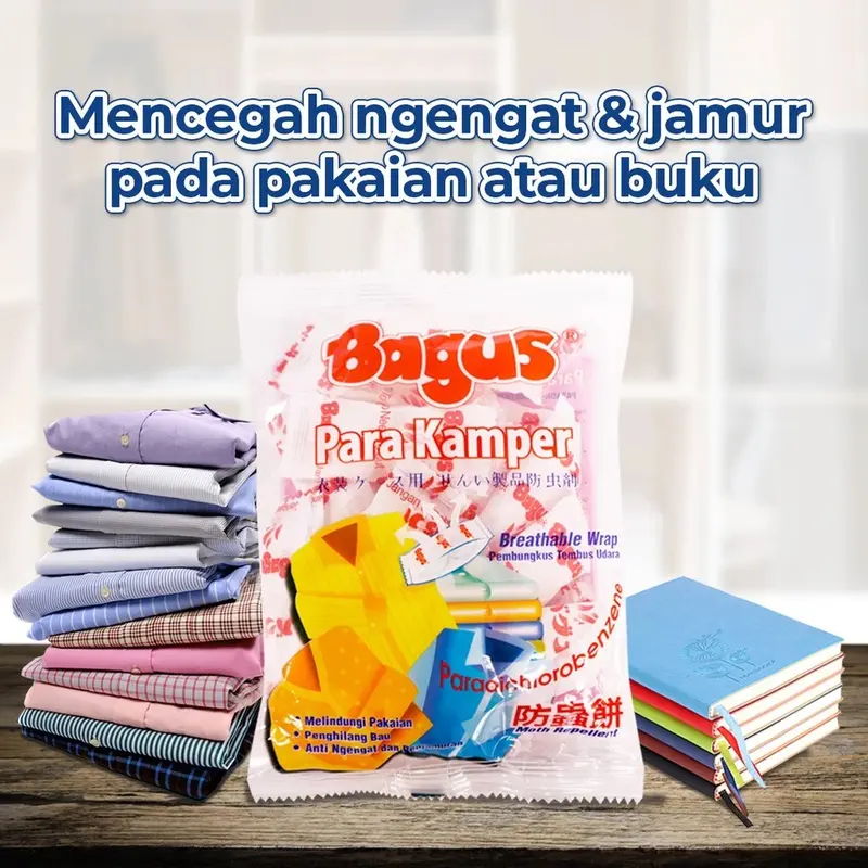 Bagus Para Kamper Anti Ngengat Kapur Barus 300gr 2