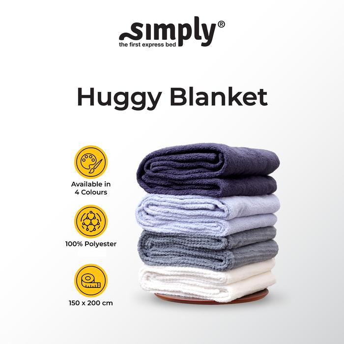 Gambar Simply Huggy Blanket (Selimut Bulu) dari SimplyBed.id Kab. Tangerang Tokopedia