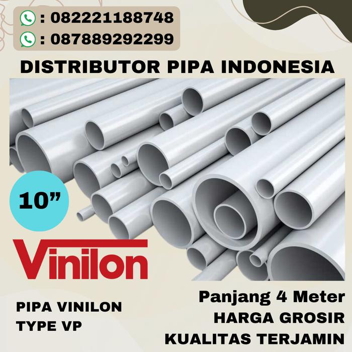 Jual Pipa uPVC Vinilon 10