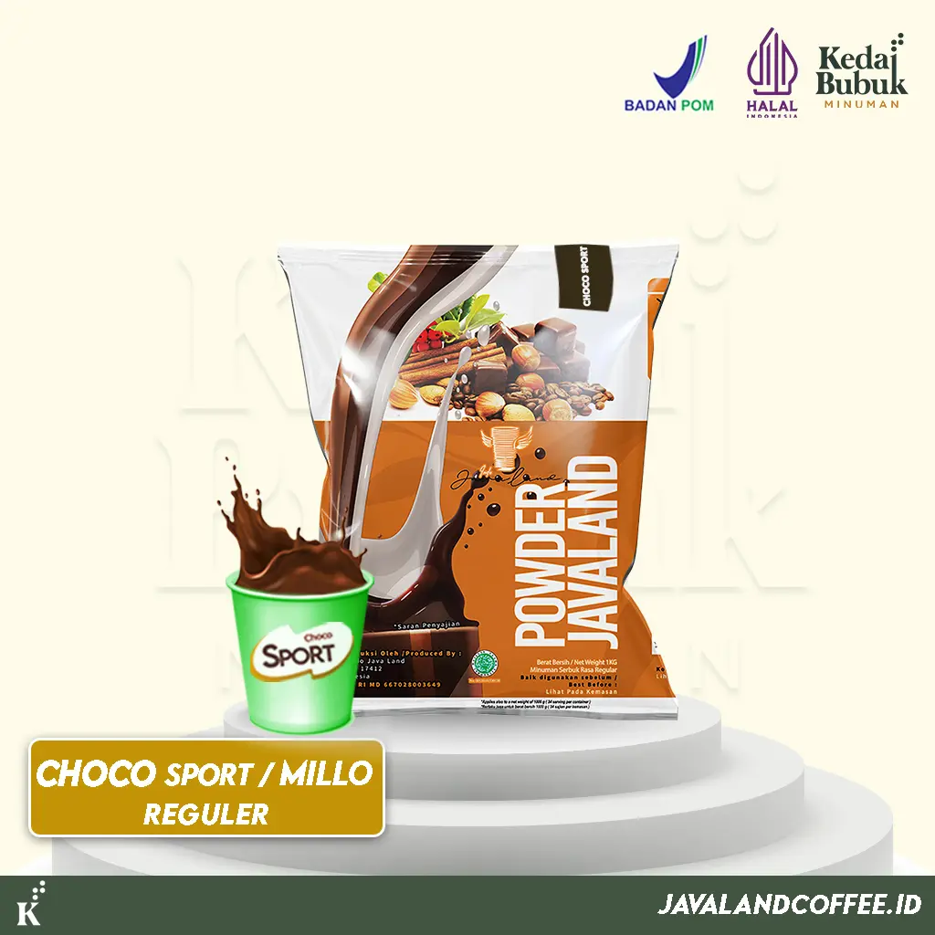 bubuk minuman choco sport reg