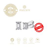 Gambar Anting Cruz Moissanite Emerald Cut Earrings Perhiasan Elegant Fancy Diamond Look Jewelry Kawin Tunangan Wedding Engagement Lamaran Married Bridal Jewelsray Intan Permata Luxoela - 1 Carat x 2 dari Luxoela Kota Administrasi Jakarta Barat 4 Tokopedia
