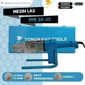 Mesin Las PPR 20-63mm / Pemanas Pipa PPR / Pipe Heater Trafo Las PVC