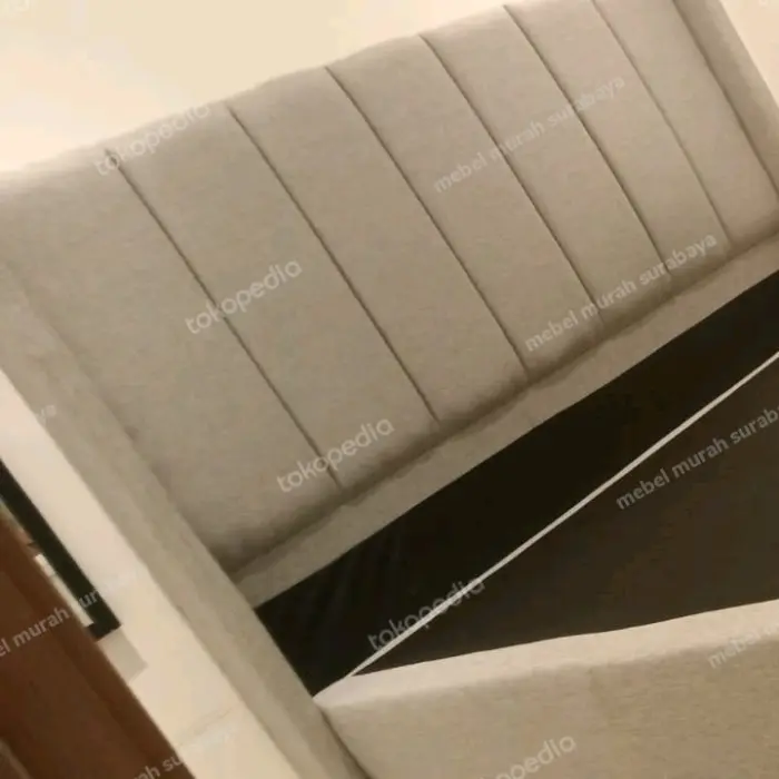Divan dan Sandaran Custom Kain Kanvas (Daphnie) Pesanan Khusus 3