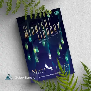 Buku Novel Perpustakaan Tengah Malam (The Midnight Library) Matt Haig