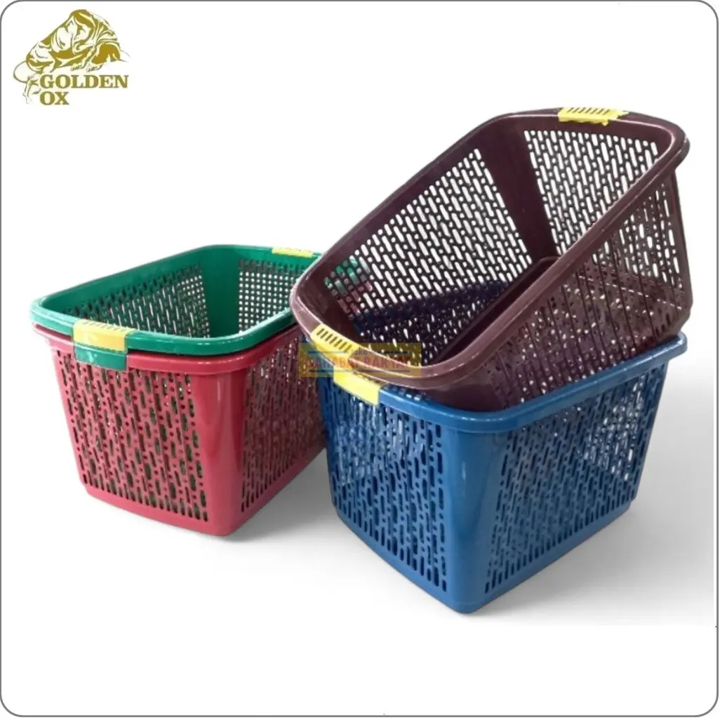Keranjang Baju Jumbo/Keranjang Baki/Keranjang Dalam Pajero Buthek/Hitam & Warna Thanos SPR Golden Ox