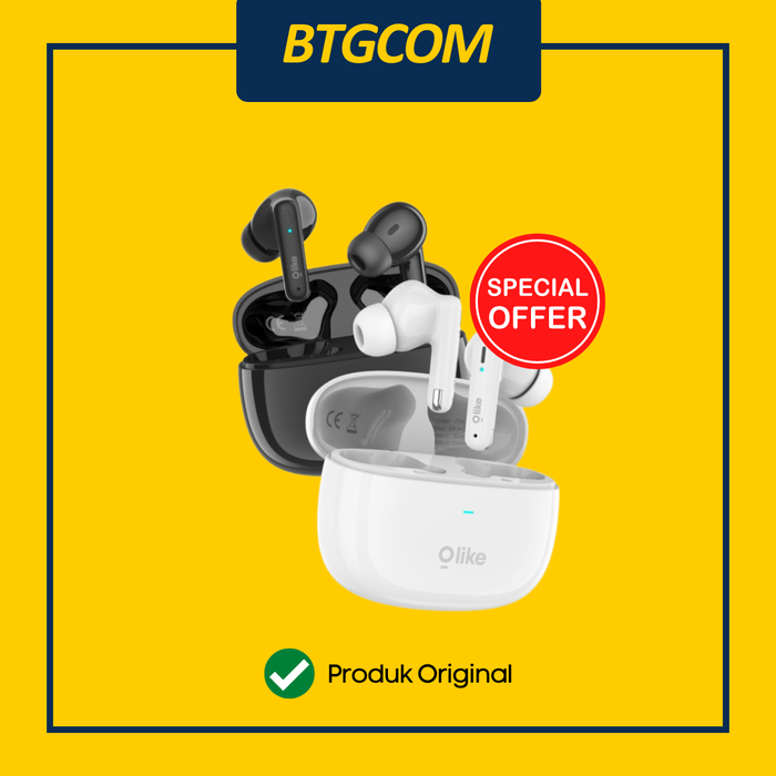 Gambar TWS OLIKE T114 BLUETOOTH 5.3 IPX4 WATERPROOF WATER RESISTANCE ANTI PERCIKAN AIR DAN KERINGAT WEATHERPROOF dari btgcom Kota Denpasar Tokopedia
