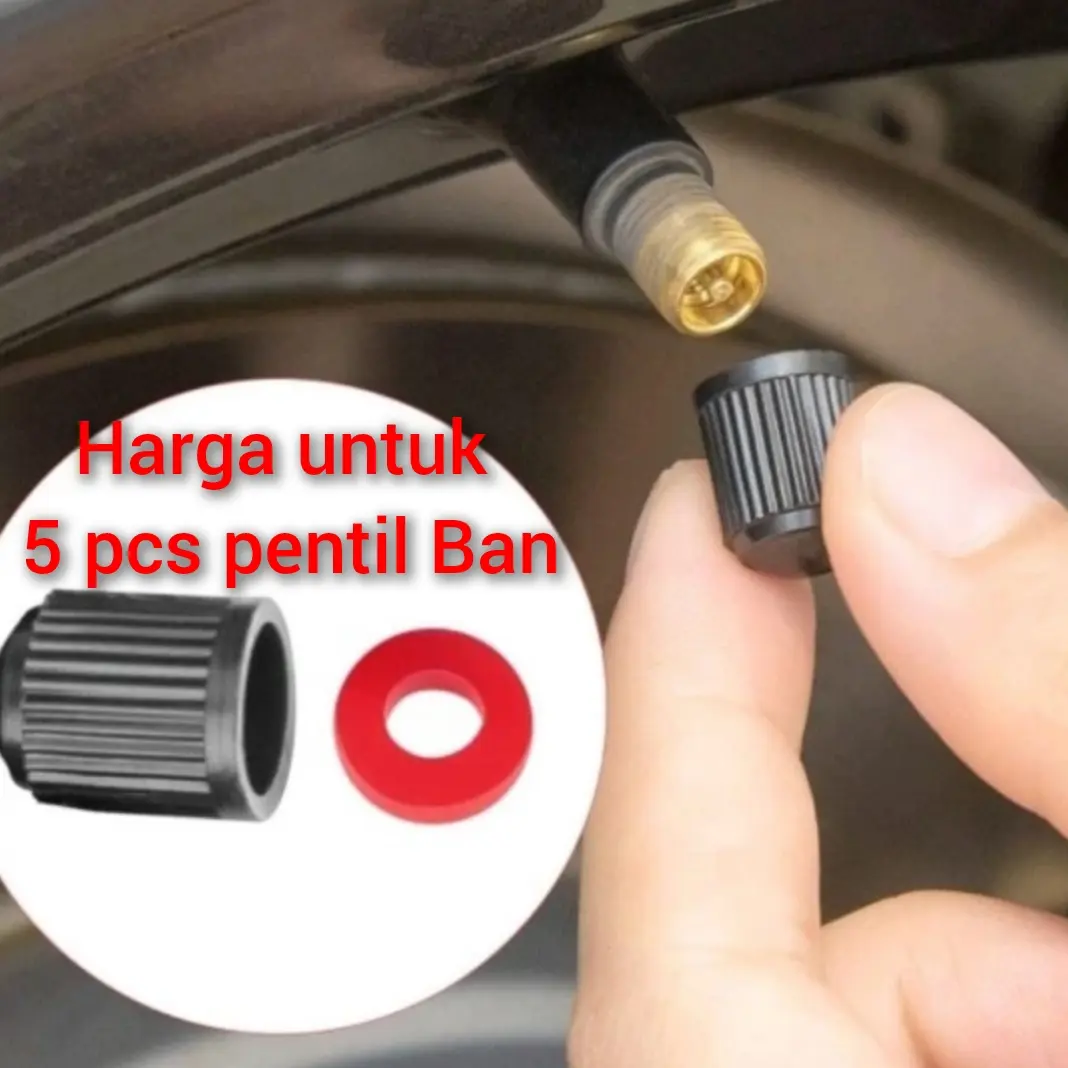 Pentil ban tutup pentil Ban plastik karet sepeda mobil motor