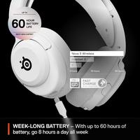 Gambar STEELSERIES ARCTIS NOVA 5 WHITE WIRELESS GAMING HEADSET dari SOS SPORT ONLINE SHOP Kota Administrasi Jakarta Pusat 4 Tokopedia
