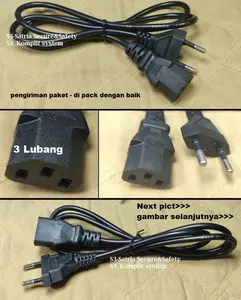 Kabel 3 lubang 3lobang lobang Kabel komputer PC timbangan panci teko ketel listrik kecil 3lubang cable power adaptor supply 12v 3a 5a 10A 8A 14v 15v 16v 19v 48v 2a 5v 24v 36 Adapter variable longwei LW
