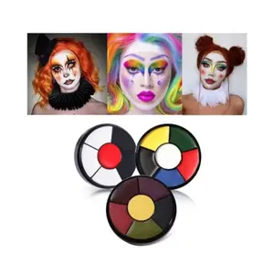 6 Warna Oil Palette Makeup Waterproof Cream Concealer Face Body Art Paint Face Painting Halloween Paint Art Makeup