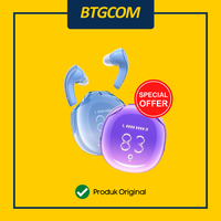 Gambar TWS OLIKE T203 IPX4 WATERPROOF HIFI AUDIO ANTI KERINGAT DAN PERCIKAN AIR BLUETOOTH 5.3 WITH DIGITAL INDICATOR BUBBLE GUM/TARO dari btgcom Kota Denpasar 1 Tokopedia