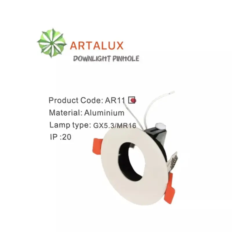 Artalux downlight pinhole MR16 AR11/downlight spotlight kosongan 0