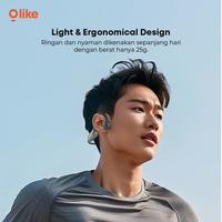 Gambar TWS OLIKE OWS EBC01 SPORT BLUETOOTH 5.3 IPX56 360 SURROUND AUDIO SOUND WATERPROOF FULL BASS BONE CONDUCTION EARPHONE WIRELESS HEADSET dari btgcom Kota Denpasar 3 Tokopedia
