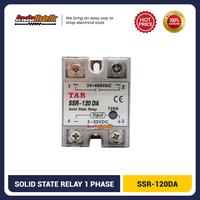 Gambar Solid State Relay 1 Phase SSR-120DA 120A TAB - 1 Phase DC-AC 120A dari INDOLISTRIK OFFICIAL TNG Kota Administrasi Jakarta Pusat 1 Tokopedia