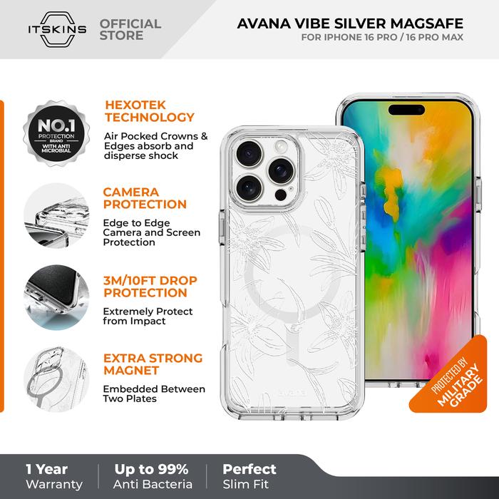 Gambar AVANA Vibe Case iPhone 16 Pro Max / 16 Pro / 16 - Casing Magsafe - iPhone 16 Pro dari ITSKINS Official Store Kota Administrasi Jakarta Pusat Tokopedia