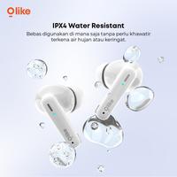 Gambar TWS OLIKE T114 BLUETOOTH 5.3 IPX4 WATERPROOF WATER RESISTANCE ANTI PERCIKAN AIR DAN KERINGAT WEATHERPROOF dari btgcom Kota Denpasar 5 Tokopedia