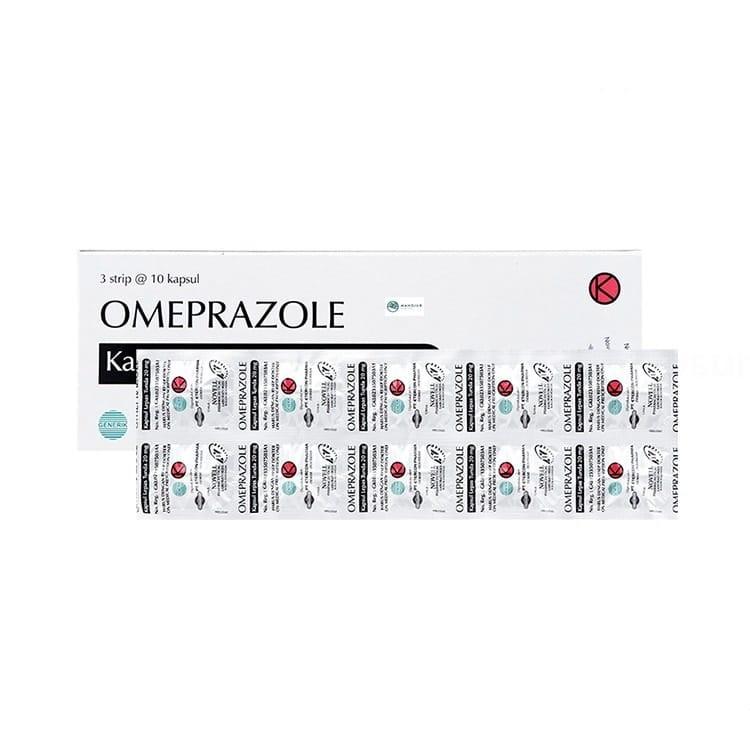 OMEPRAZOLE 20 MG NOVELL PHARMACEUTICAL STRIP 10 CAPSUL