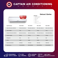Gambar POLYTRON AC Split PAC18VH / PAC-18VH 2 PK Standard - UNIT NO BUBBLE WRAP dari Captain Air Conditioning Kota Administrasi Jakarta Utara 2 Tokopedia
