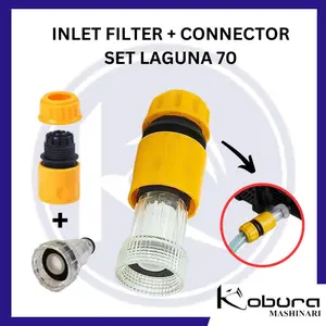 Saringan Inlet Jet Cleaner Coupler Filter Lakoni Laguna 70 Sambungan Selang Hisap Konektor Inlet Filter Jet Cleaner