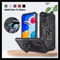 Gambar Xiaomi Redmi Note 11 4G / 11s Duty Armor Ring Original Hard Case Casing Soft Cover Back Stand Harcase Silicone - HITAM., REDMINOTE 11 4G dari Original Shop Nillkin Kota Administrasi Jakarta Pusat 1 Tokopedia
