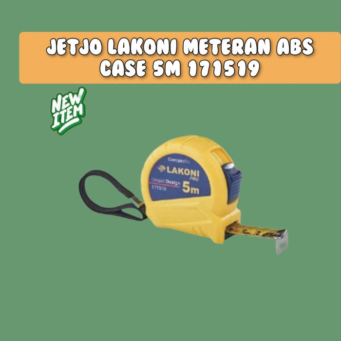 Jual JETJO METERAN 5 M ABS CASE 5X19MM METERAN LAKONI PRO JETJO 5 METER ...