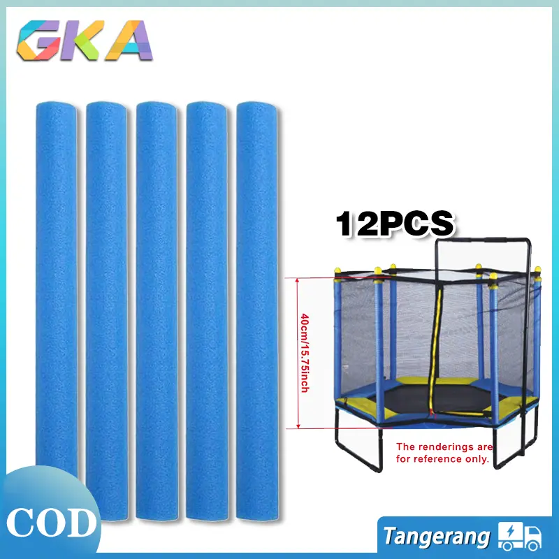 Pelindung Tiang Busa Trampolin Panjang 40CM 12PCS  Pelindung Trampolin Backing Rod