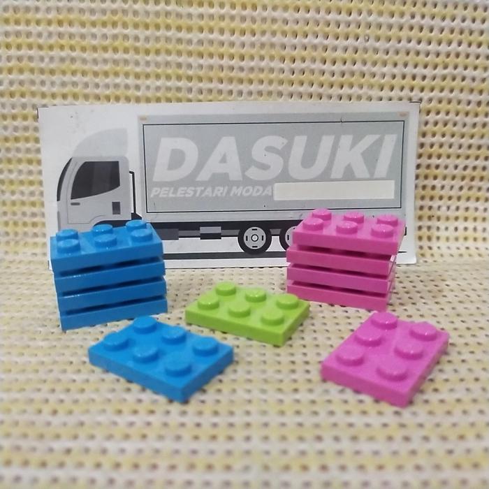 Gambar Lego Part 3021 Plate 2 x 3 ; Brick Part P2048d dari Dasuki Putra Kota Semarang Tokopedia