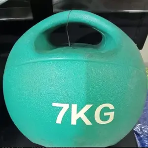 medicine mesisin ball handle bola kesehatan pemberat Fitness Rox 7 kg original