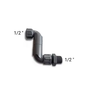 Keni Angsa Sambungan Peninggi untuk Keran Bak Mandi Pipa PVC 1/2 Inch