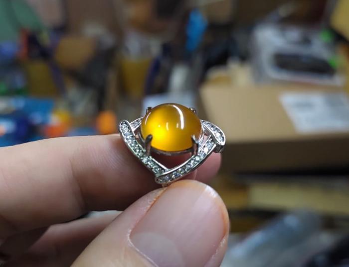 Gambar Batu Red Raflesia Bengkulu RF006 Giwang Nitik Super Ikatan Perak Cewek dari CNC phoneshop Kota Administrasi Jakarta Pusat Tokopedia