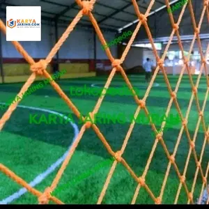 satu paket jaring lapangan futsal 3mm ukuran panjang 100M tinggi 5M