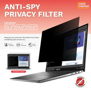 PELINDUNG / COVER for Laptop 13 14 15 inch 16:9 16:10 Privacy Screen Protector Anti Spy Removable Filter Guard Anti Glare Anti-peeping for Asus Lenovo Dell HP Samsung Acer Huawei Advan