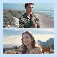 Gambar MINI FAN ROBOT RT-BF26 KIPAS ANGIN POWERFUL 15000RPM PORTABLE 3000MAH LED DIGITAL DISPLAY - GREY dari btgcom Kota Denpasar 3 Tokopedia