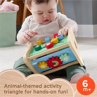 Gambar Fisher-Price Wooden Activity Triangle dari fisherpriceflagship Kota Tangerang 3 Tokopedia