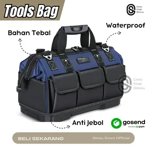 Tool Bag Tas Perkakas Besar Storage Tempat Alat Tukang Waterproof