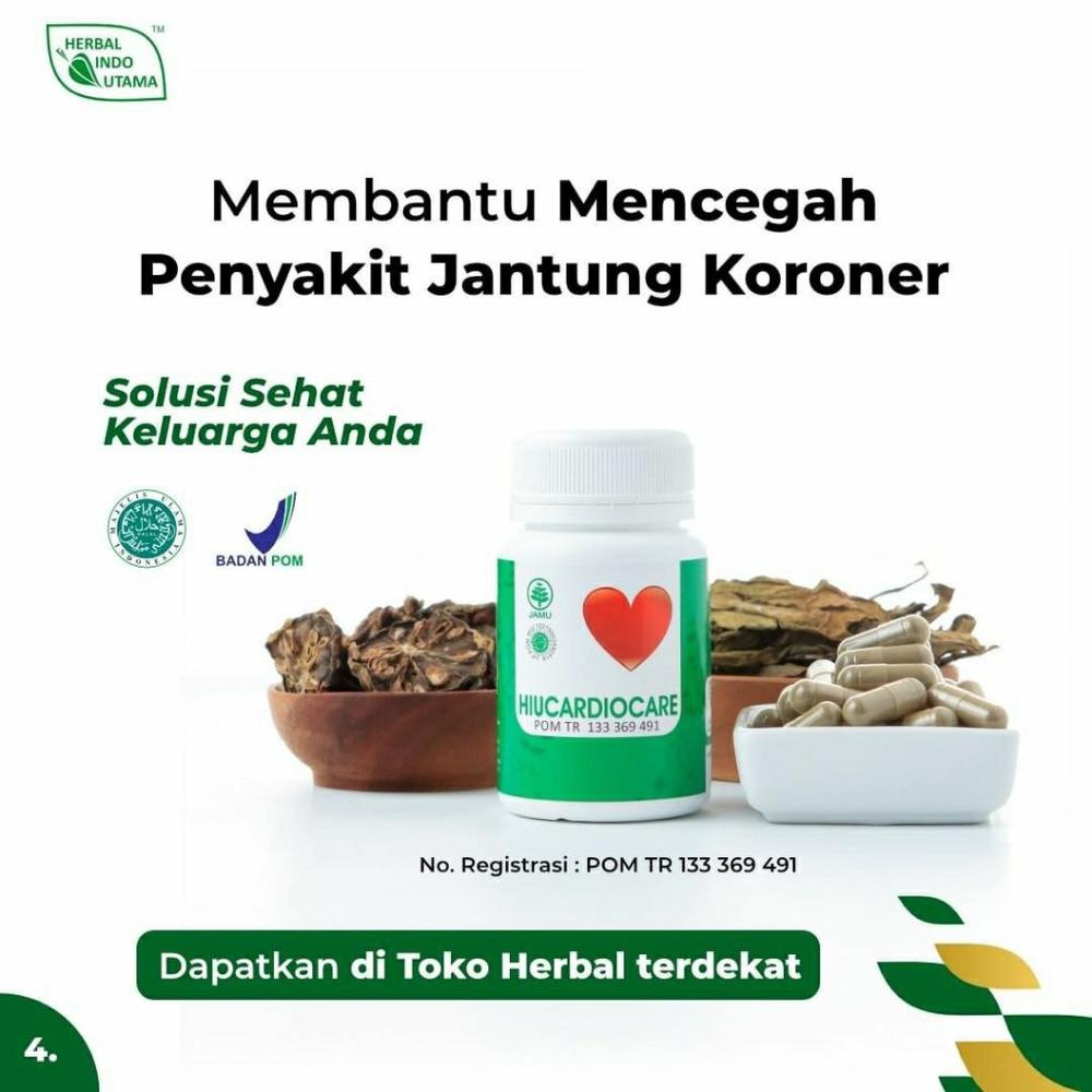 Obat Janting HIUCARDIOCARE, HIU CARDIOCARE, , Jantung Berdebar, Nyeri Dada
