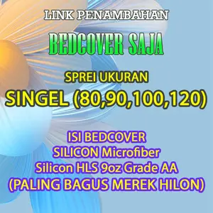 Pesanan Bedcover Saja Bedcover Single/Kecil Tanpa Sprei