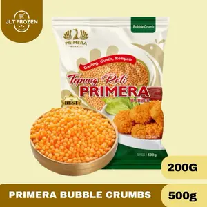 Primera Bubble Crumbs / Tepung Roti Bubble Bulat / Tepung Nugget Bubble Krispi / Tepung Bubble Naget - 500g / 200g