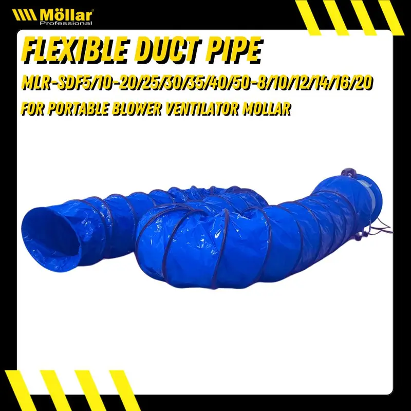 Selang Kipas Blower Portable Ventilator 10 inch 10 Meter Mollar 2